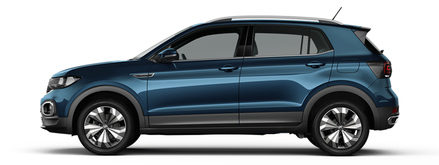 T-Cross side-view